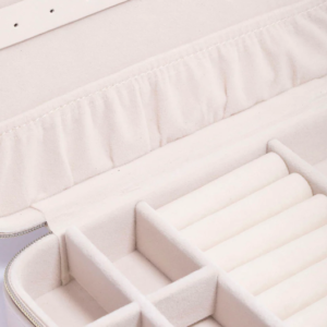 Cream Rectangle Jewellery Box